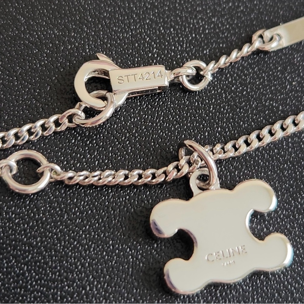 CELINE TRIOMPHE NECKLACE 🪩 - Picture 2 of 5